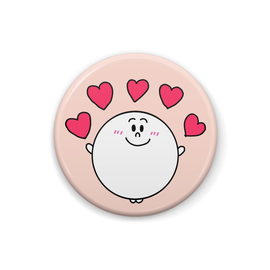 【コロンくんバッジ】愛がいっぱい