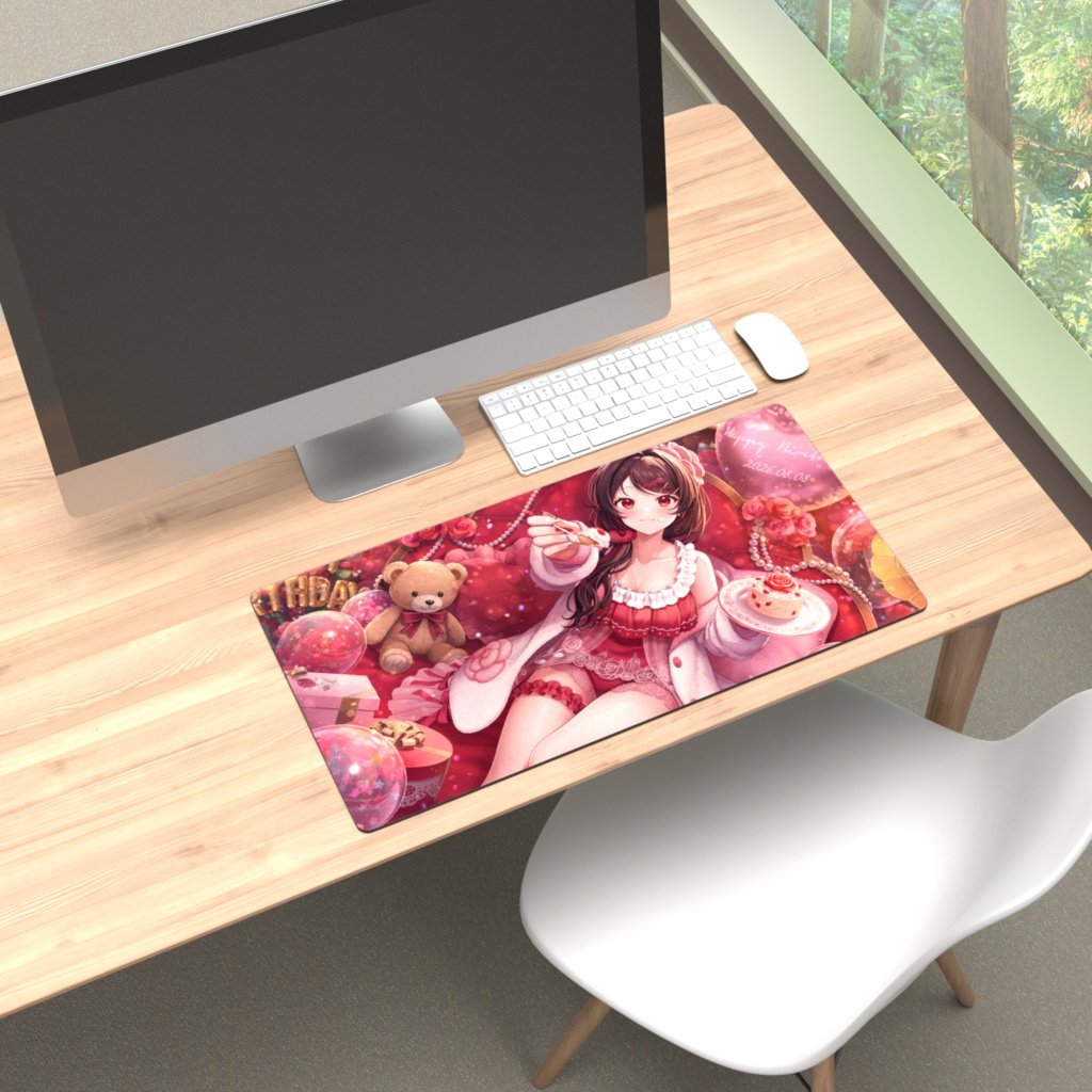 生誕祭一枚絵プレイマット