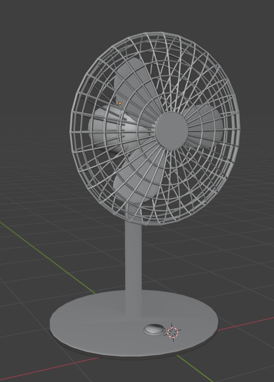 【3Dモデル】扇風機