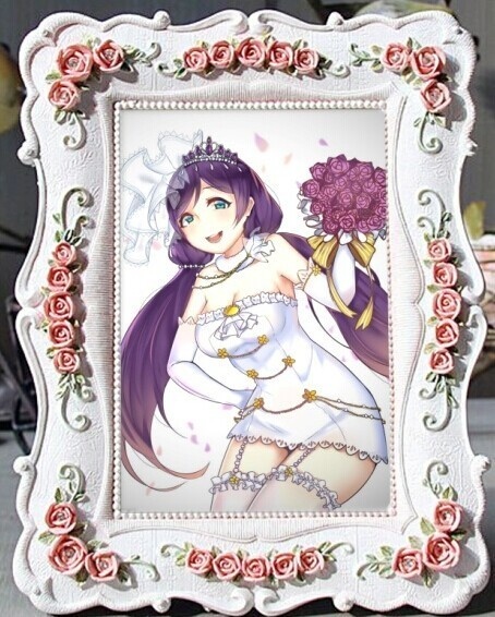 ウェディングフォトフレーム　花嫁・東條希