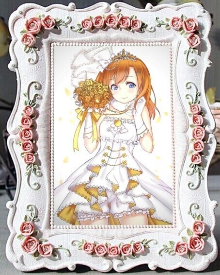 ウェディングフォトフレーム　花嫁・高坂穂乃果