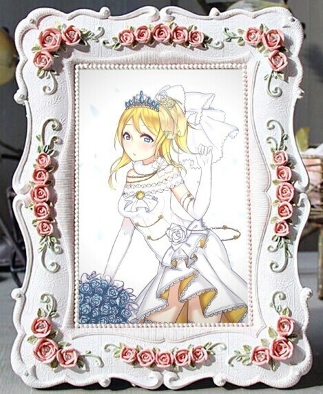 ウェディングフォトフレーム　花嫁・絢瀬絵里