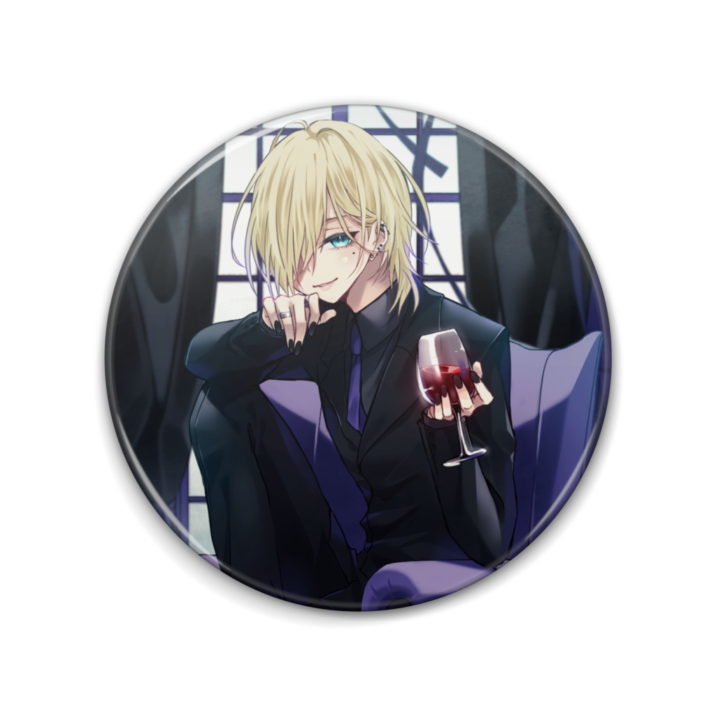 缶バッジ-バースデイ(笑顔)