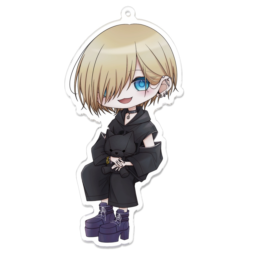 アクリルキーホルダー-SD(笑顔)