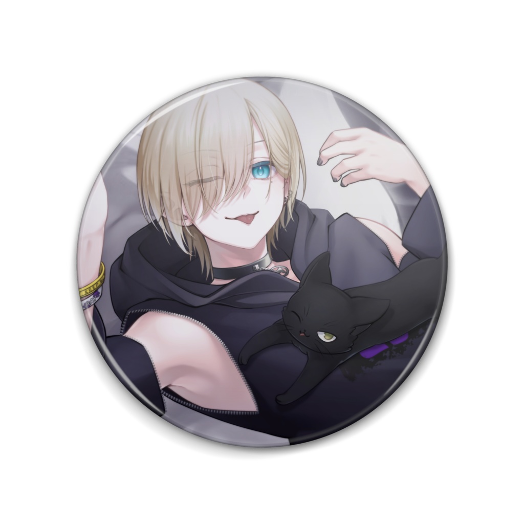 缶バッジ（舌出しver.）