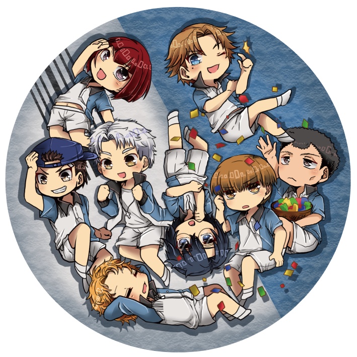 各校アクリルキーホルダー(青、不、氷、六、立、比)