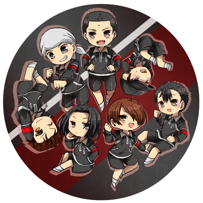 各校アクリルキーホルダー(青、不、氷、六、立、比)