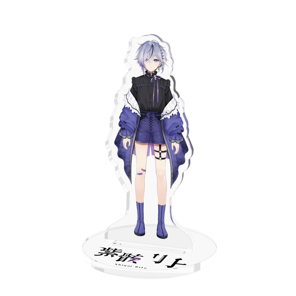 紫骸リト アクリルスタンド 70×70mm