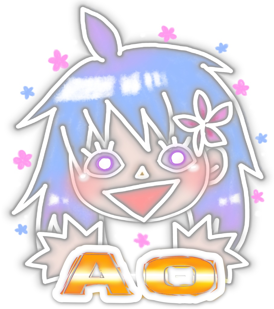 【🌊6周年🌸】激主張全面碧桜ちゃんTシャツ