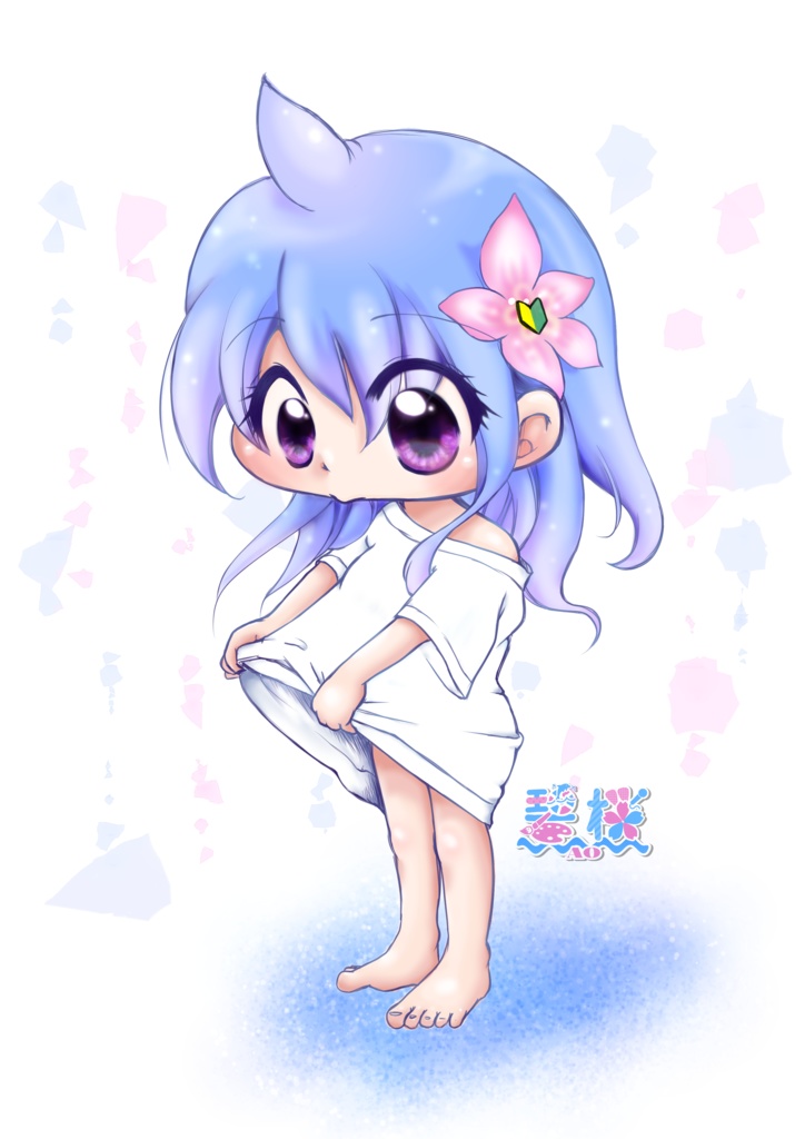 【🌊6周年🌸】おきがえ碧桜ちゃんアクキー