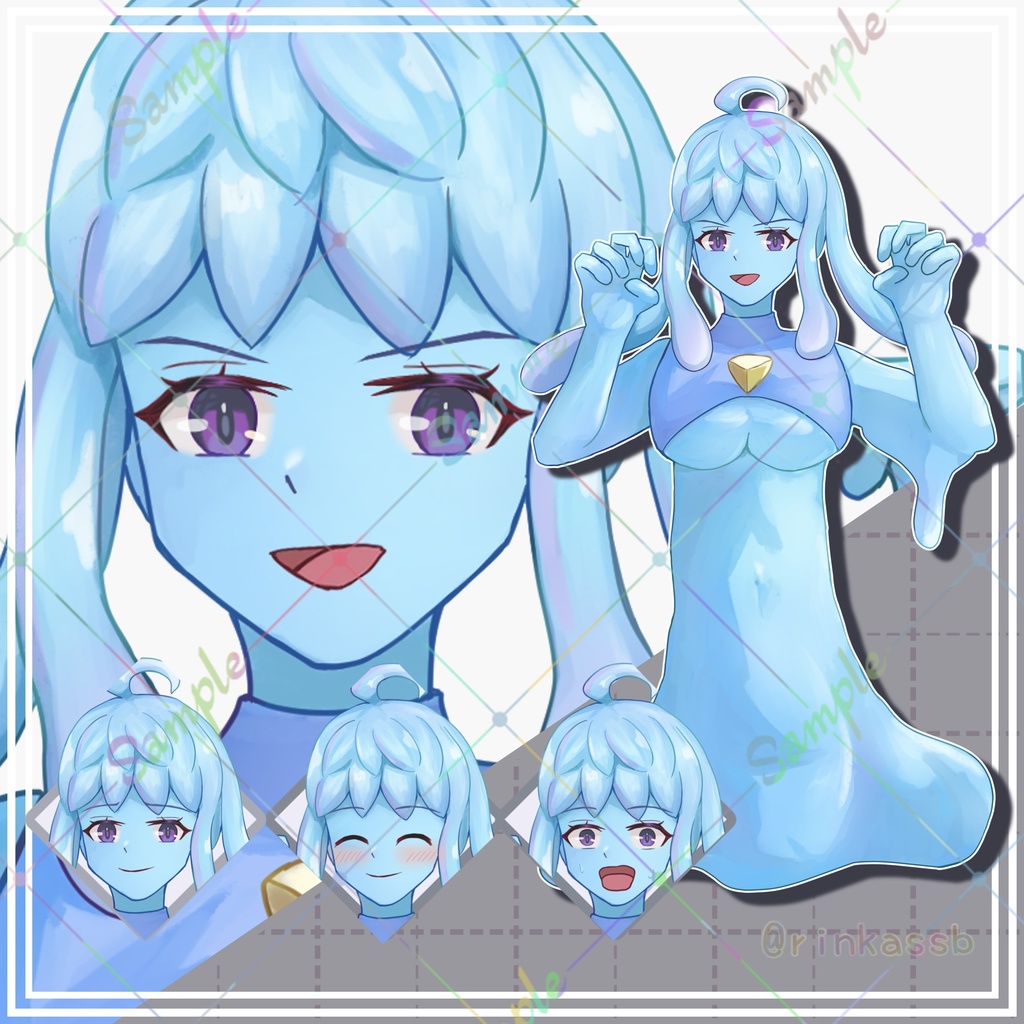 表情差分付き立ち絵9体セット【adopt】1