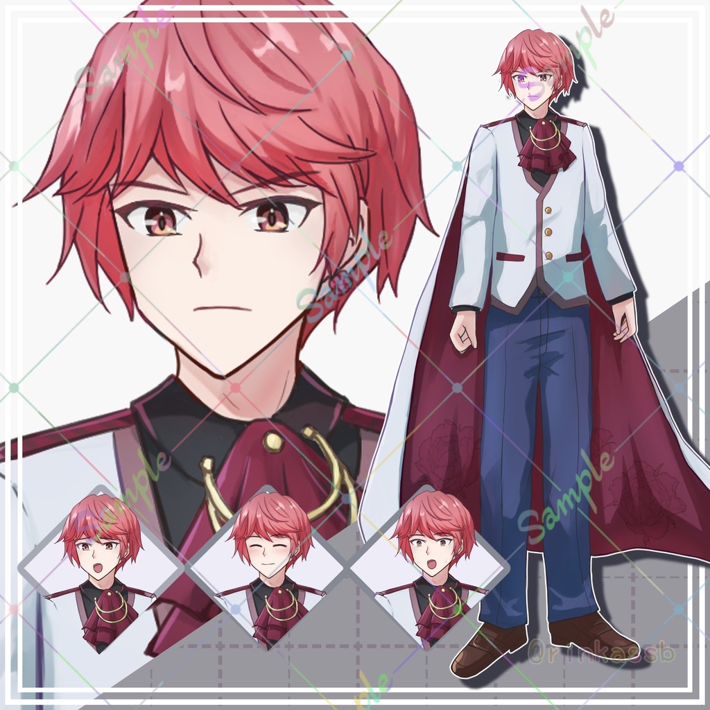 表情差分付き立ち絵9体セット【adopt】2