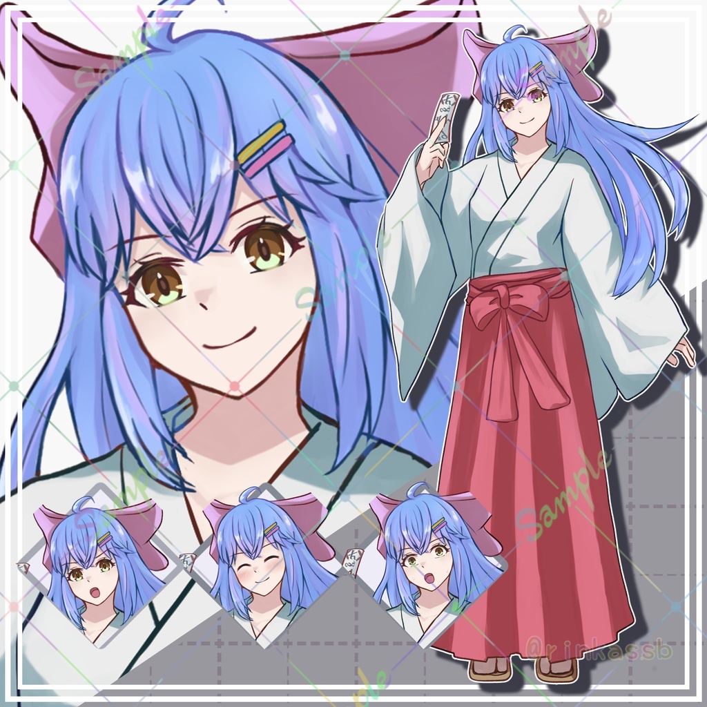 表情差分付き立ち絵9体セット【adopt】2