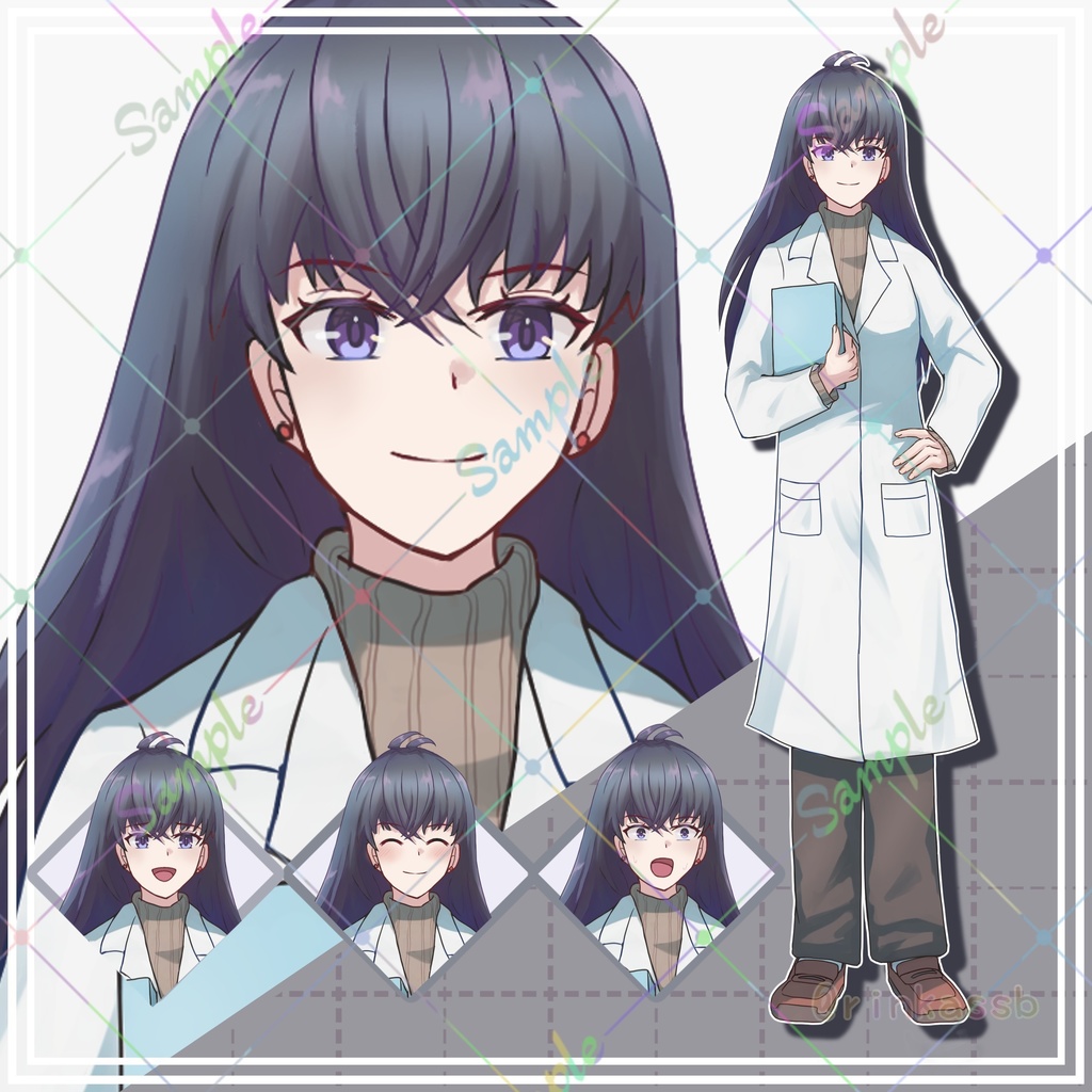 表情差分付き立ち絵10体セット【adopt】3