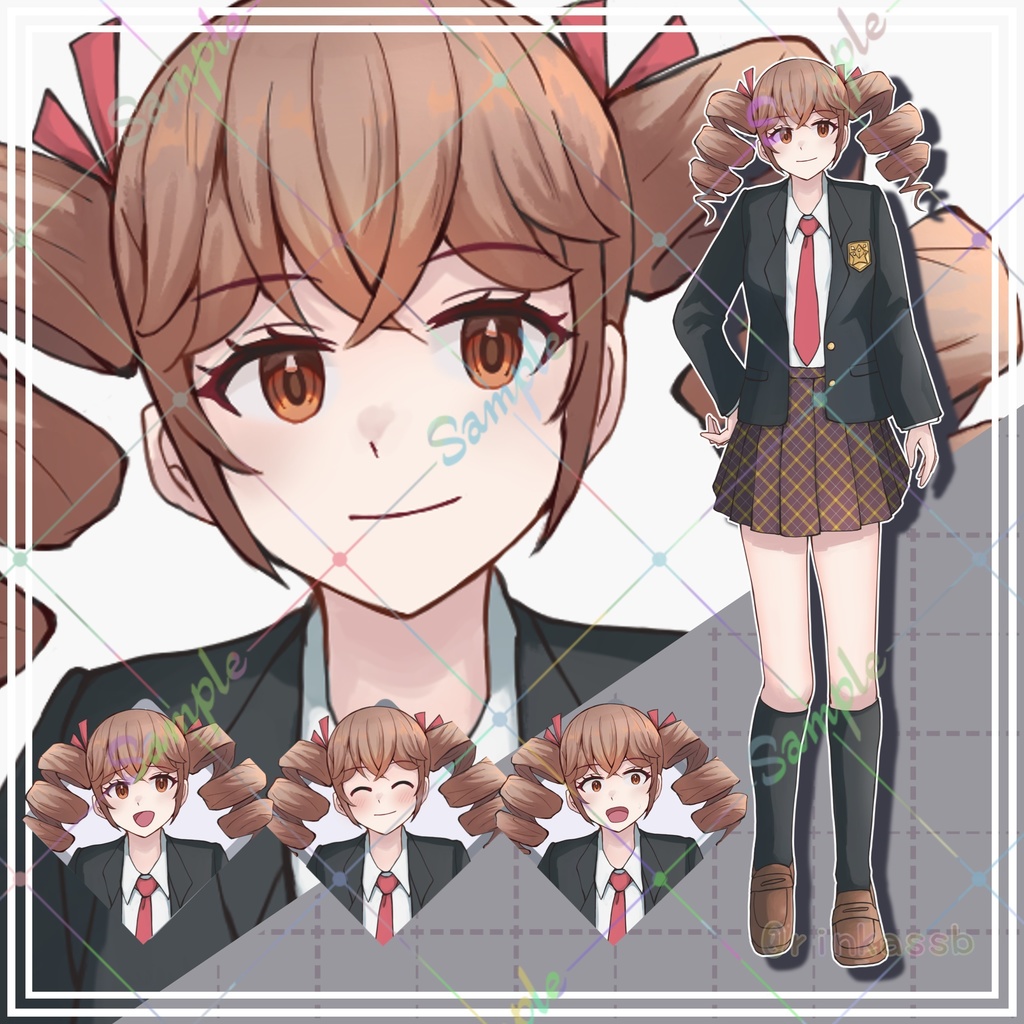 表情差分付き立ち絵10体セット【adopt】3