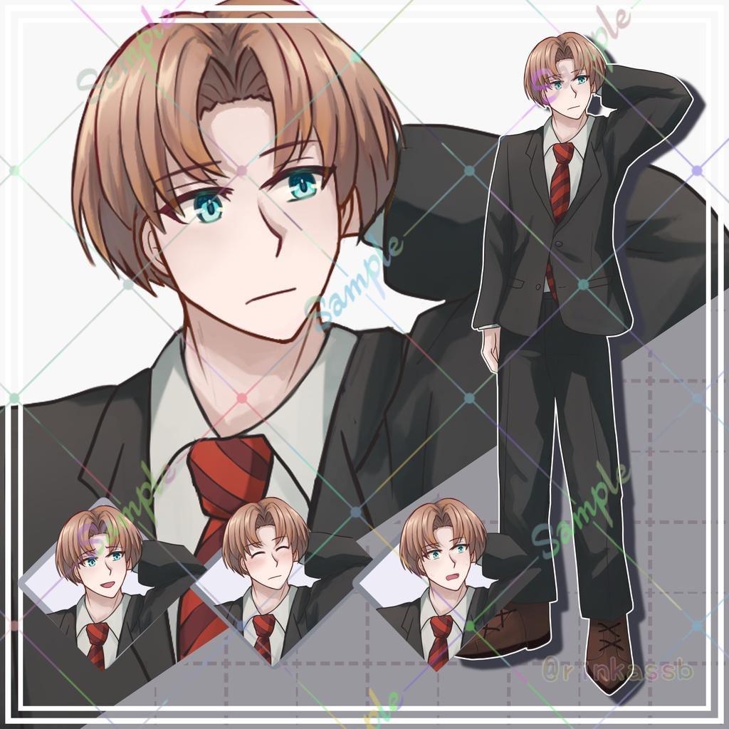 表情差分付き立ち絵10体セット【adopt】3