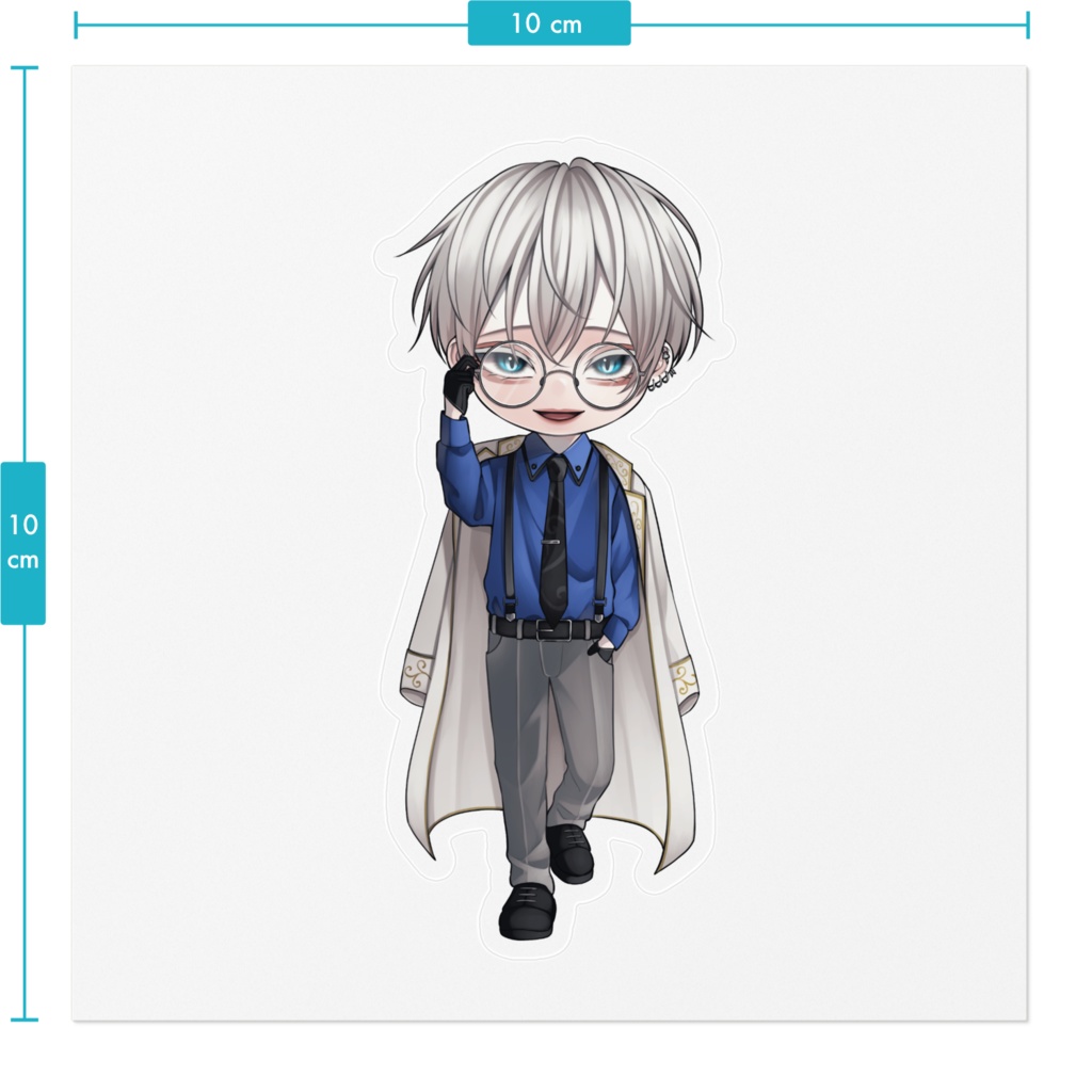 デフォルメ ステッカー