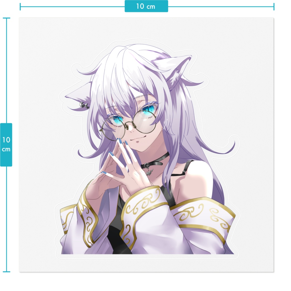 薬師ラッコ ステッカー