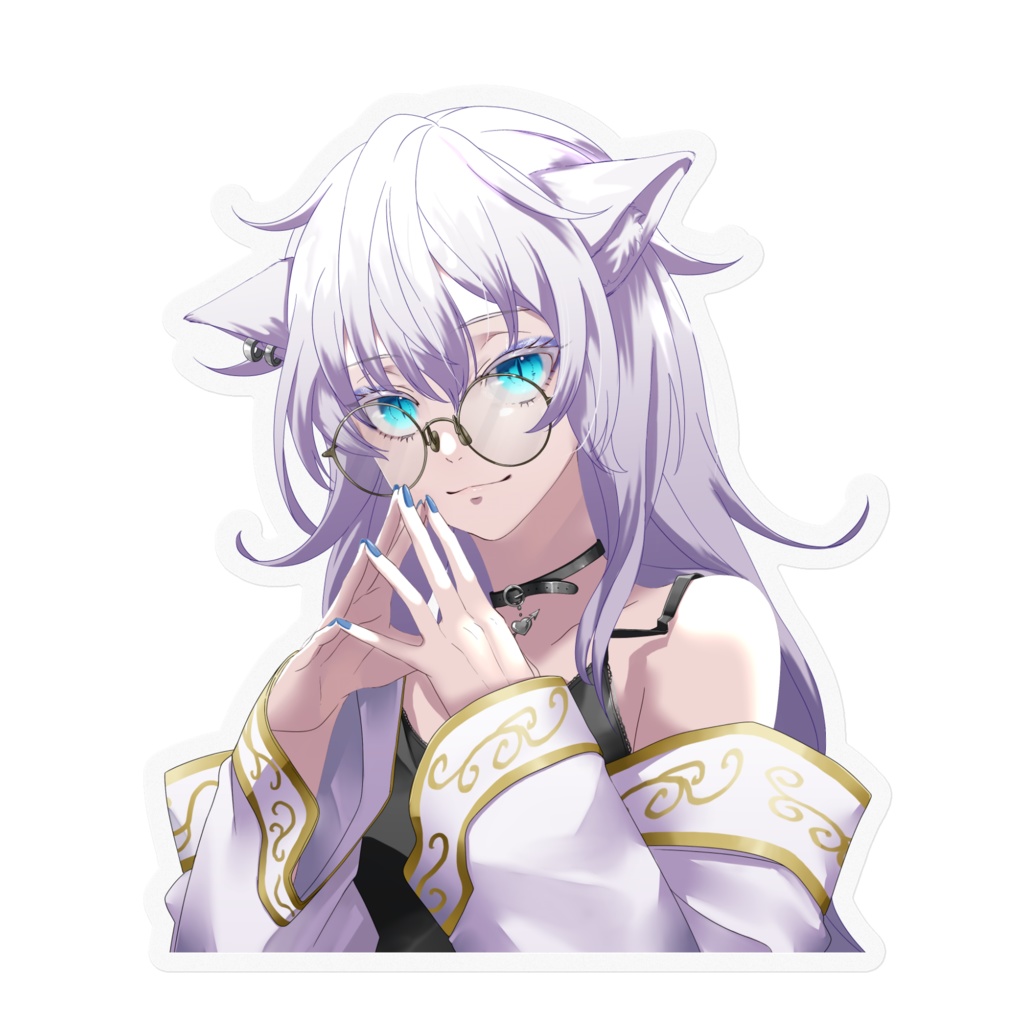 薬師ラッコ　ステッカー