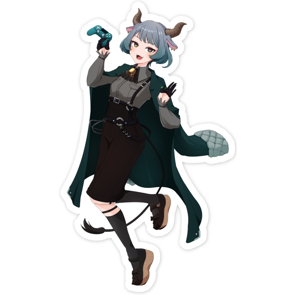 やぎめめステッカー