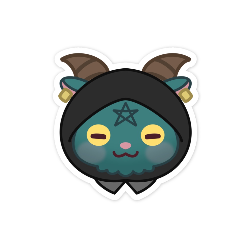 やぎめめステッカー2