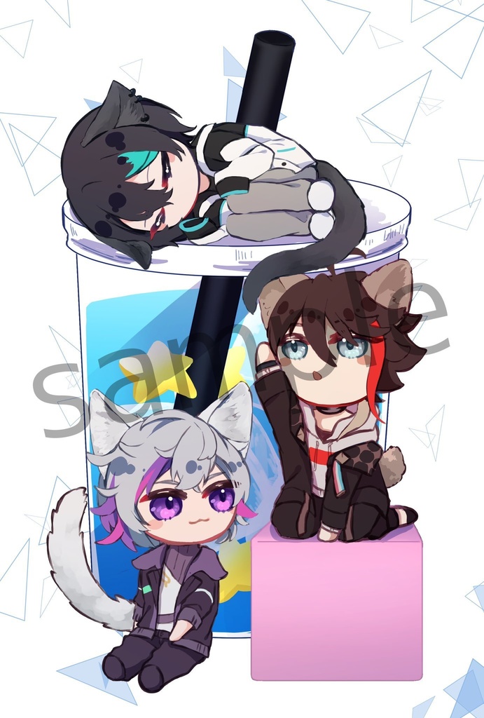 【非公式】メッシャーズクリアポストカード