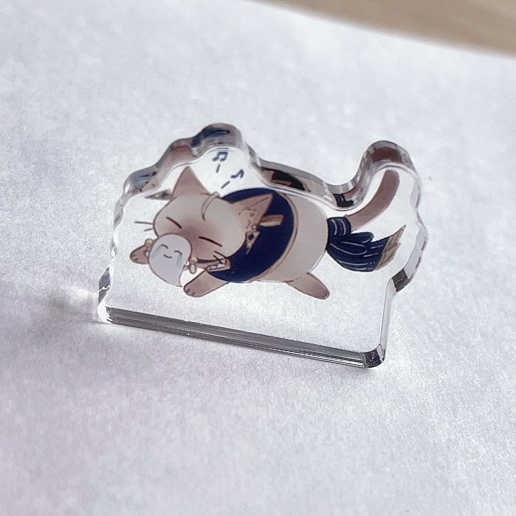 ねこイブラヒム自立式ミニアクリルスタンド