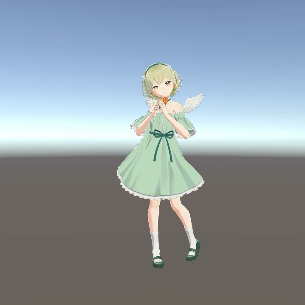 天使の女の子_モーションセット