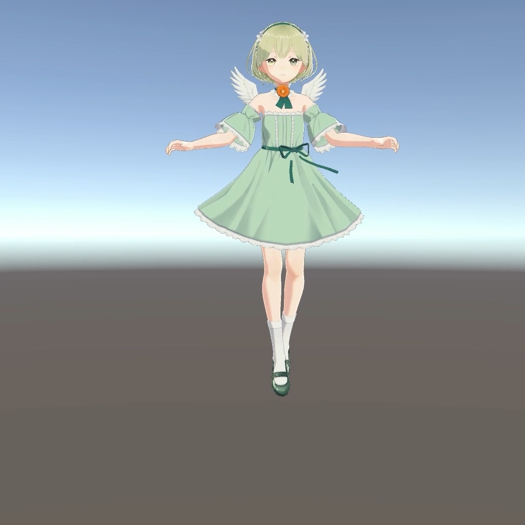 天使の女の子_モーションセット