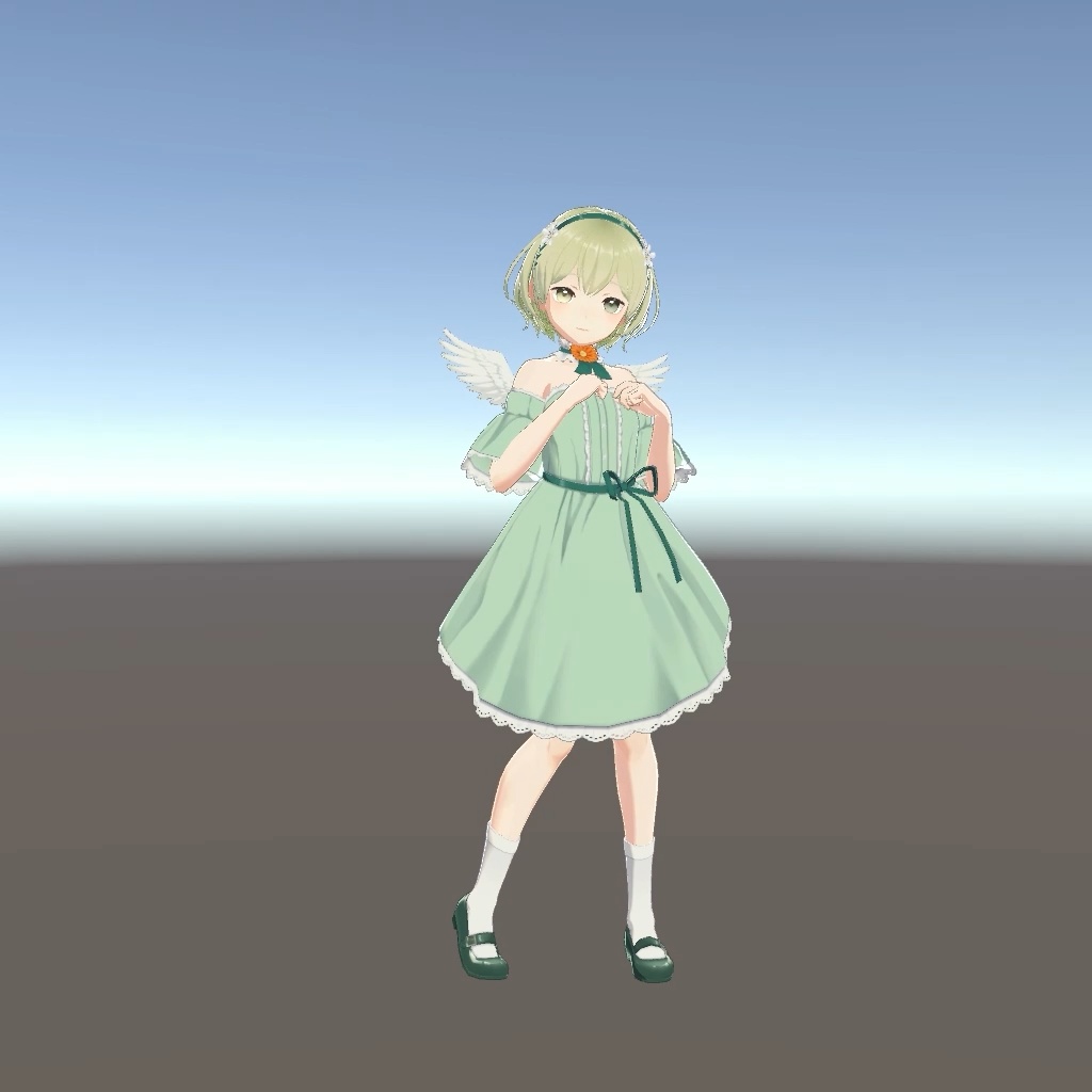 天使の女の子_モーションセット