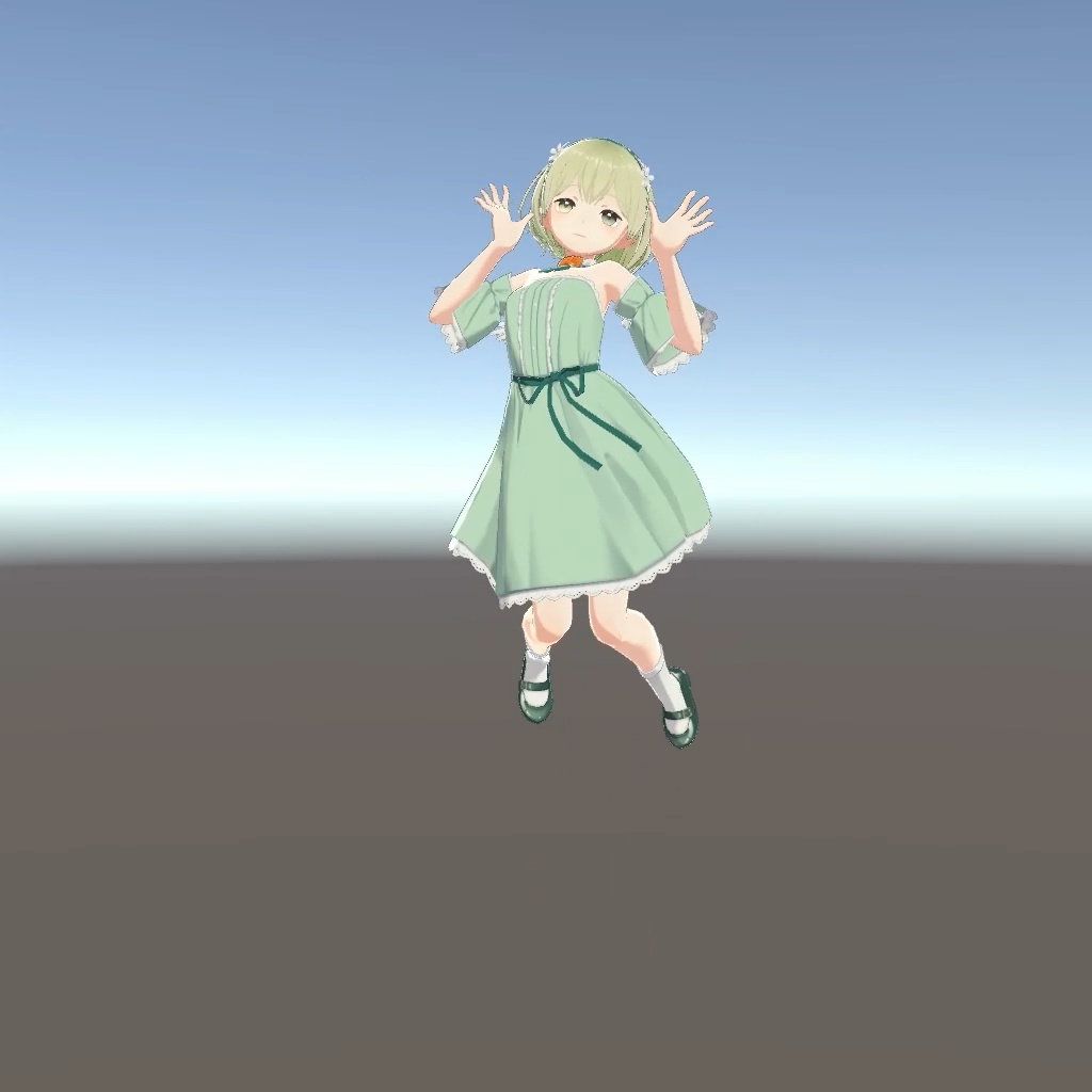 天使の女の子_モーションセット