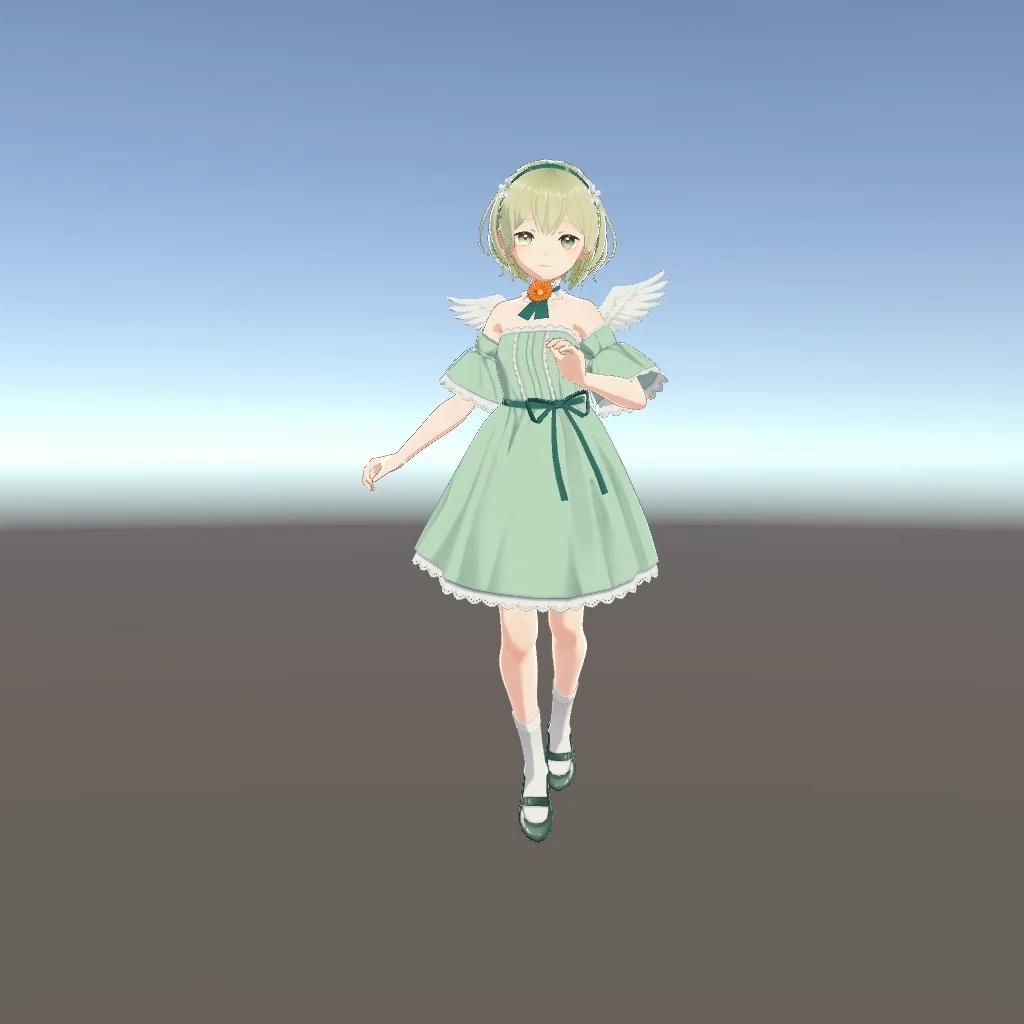 天使の女の子_モーションセット