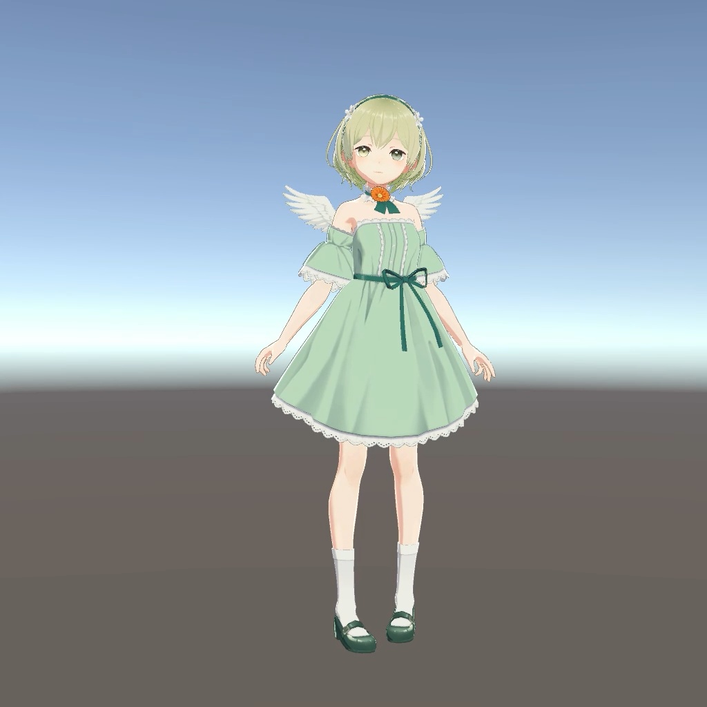 天使の女の子_モーションセット