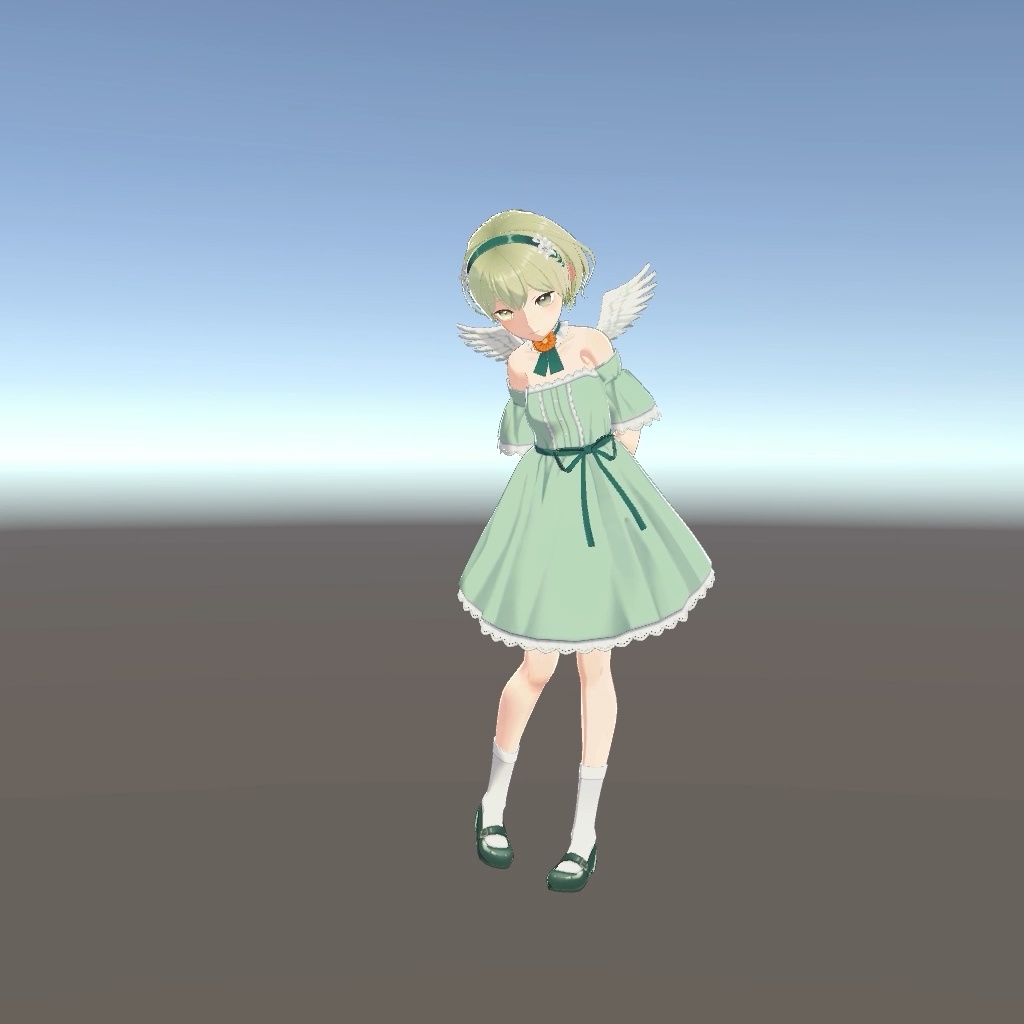 天使の女の子_モーションセット