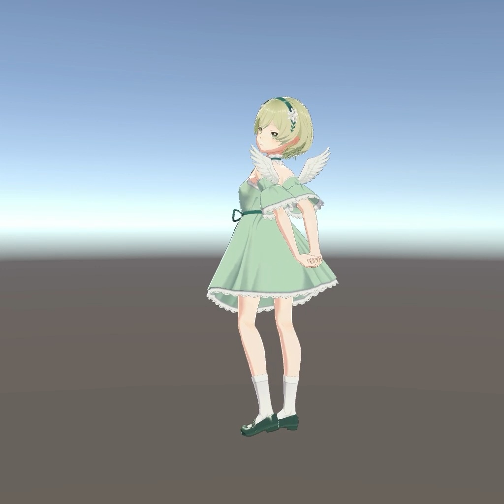 天使の女の子_モーションセット