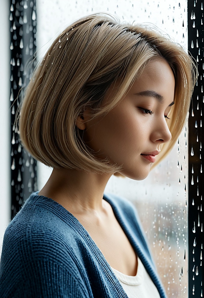 AMBER RAIN - 雨音の調べ、静寂の図書室で紡ぐノスタルジックな物語