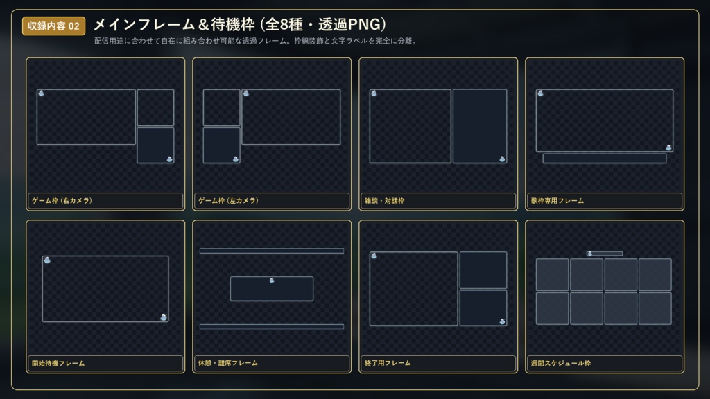 【無料版あり/配信画面】アクア・パステル・フロート Vol.01 - 水色とピュアホワイトのふわふわ雲海セット【ゲーム/雑談/待機/終了/OBS対応】