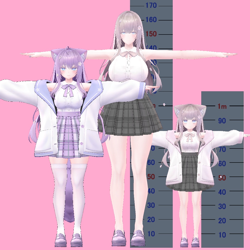 すぐ使える! 萌 大人化 チビ化 プリセット / moe big and chibi preset