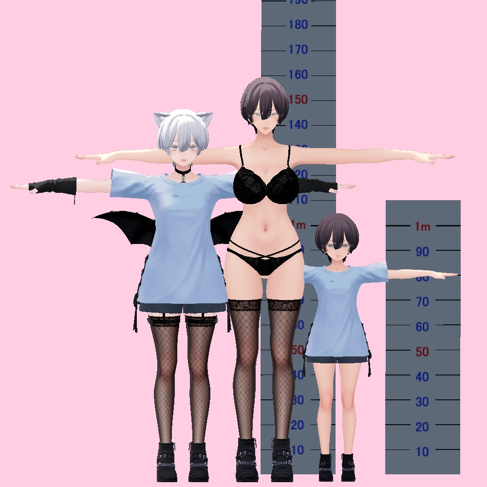 森羅 大人化 チビ化 プリセット / shinra big and chibi preset