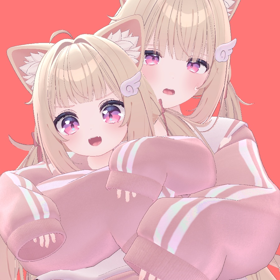 シフォン 大人 ちび プリセット / Chiffon big adult and chibi preset