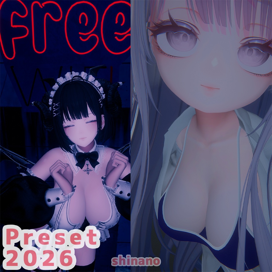 しなの 大人 ちび プリセット / shinano big adult and chibi preset