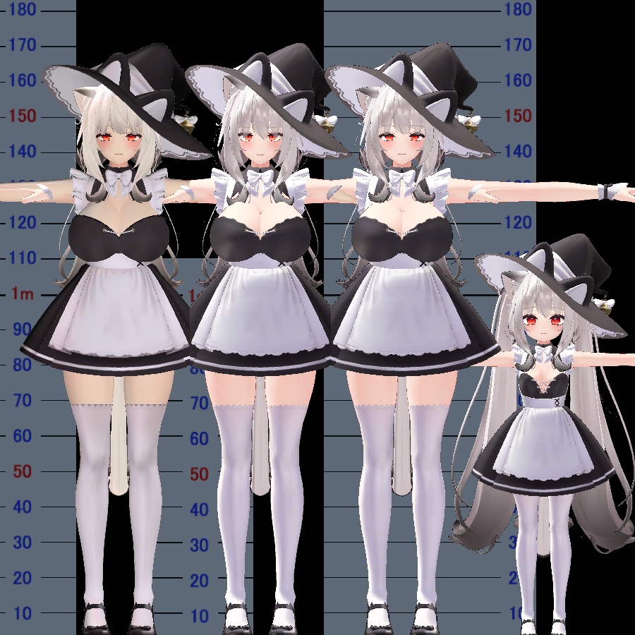 舞夜 まや 大人 ちび プリセット / maya big and chibi preset