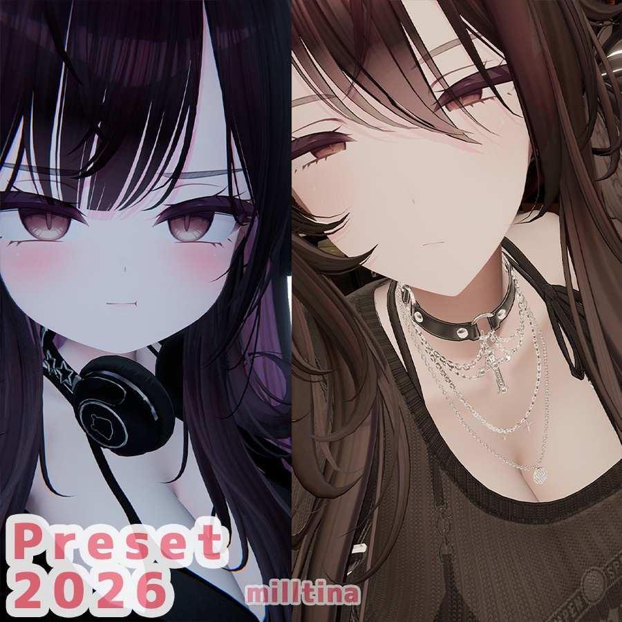 ミルティナ 大人 ちび プリセット / Milltina big small preset