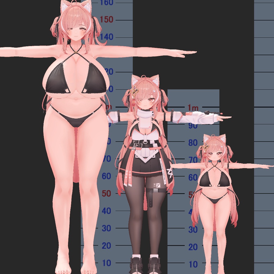 イチゴ 大人 ちび プリセット / Ichigo big small preset