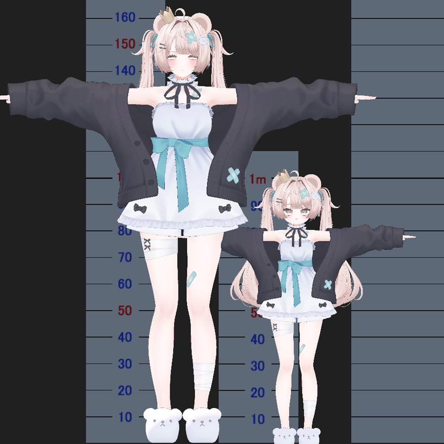 ミルフィ 大人 ちび プリセット / Milfy big small preset