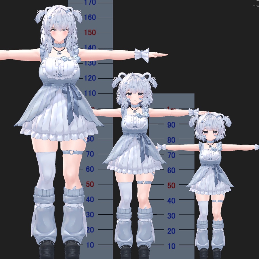 クマリ 大人 ちび プリセット / Kumaly big small preset