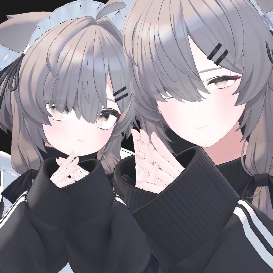 真冬 大人 ちび プリセット / mafuyu big small preset