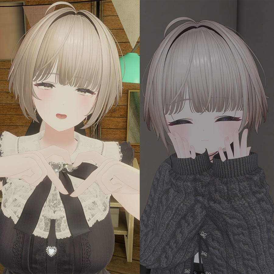 真冬 大人 ちび プリセット / mafuyu big small preset