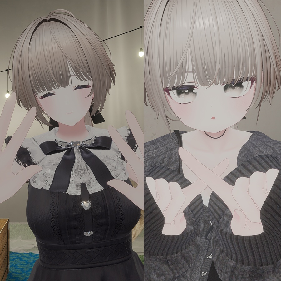 真冬 大人 ちび プリセット / mafuyu big small preset