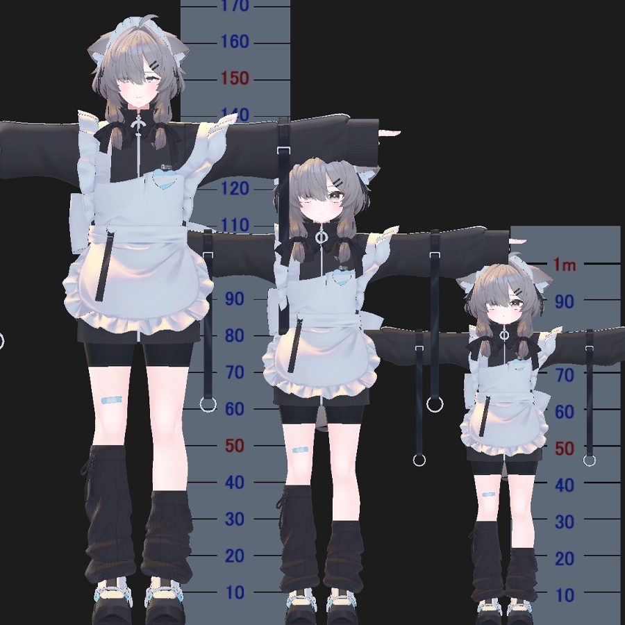真冬 大人 ちび プリセット / mafuyu big small preset